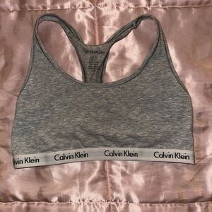 Calvin Klein Women's Gray Bralette